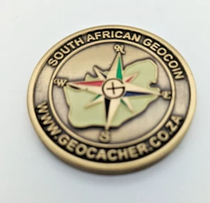 2005 SOUTH AFRICAN GEOCOIN UNACTIVATED AND TRACKABLE - Picture 1 of 3