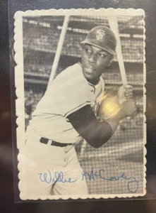 1969 Topps Deckle Edge WILLIE McCOVEY #31 San Francisco Giants HOF - Picture 1 of 2