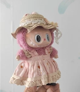 For POP MART LABUBU The Monsters Plush Doll Replace Clothes Pink (No Toys) - Picture 1 of 9