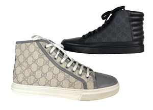 Gucci New Auth Men MisMatch Sz Stye 7.5 8.5 US 7 8 UK 41 42 EU GG Sneakers Shoes - Picture 1 of 15