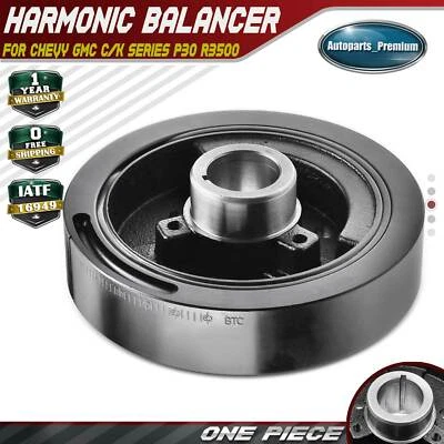 Engine Harmonic Balancer for Chevy GMC C2500 C3500 K2500 K3500 R3500 V3500 P30 - Image 1 of 4