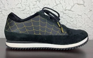 Unique🔥 Charlotte Olympia Work It Black Spider Web Trainers Sneakers Sz 40 $495 - Picture 1 of 12