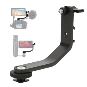 DSLR Camera Video Monitors Arm Shoe Mount L Bracket For FEELWORLD F5 F6 F6S Hot - Picture 1 of 9