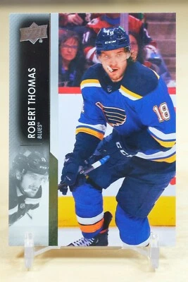 2021-22 Upper Deck Series 2 Base #409 Robert Thomas - St. Louis Blues - Image 1 of 2
