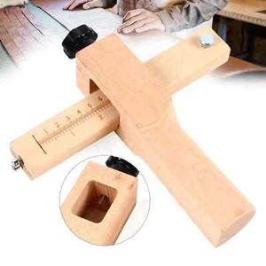 Wooden Leather Straps Cutter Strip Strap Belt Cutter Hand Cutting DIY Tool - Picture 1 of 13