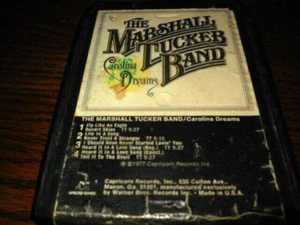 The Marshall Tucker Band  8 Track Tape Carolina Dreams  New Pad New Foil Splice - Picture 1 of 6