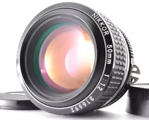 Mint Nikon Nikkor Ai-s AIS 50mm f/1.2 Standard Prime Lens from Japan Manual #330 - Picture 1 of 13