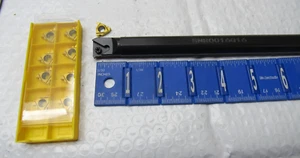 BARRA PERFORADORA ROSCADA INDEXABLE 5/8" CON (10 PIEZAS) INSERTOS DE CARBURO 16IR-AG60 - Imagen 1 de 2