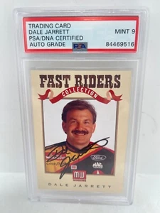 Dale Jarrett PSA/DNA Certified Auto Grade Mint 9 Encapsulated by PSA Nascar - Picture 1 of 2