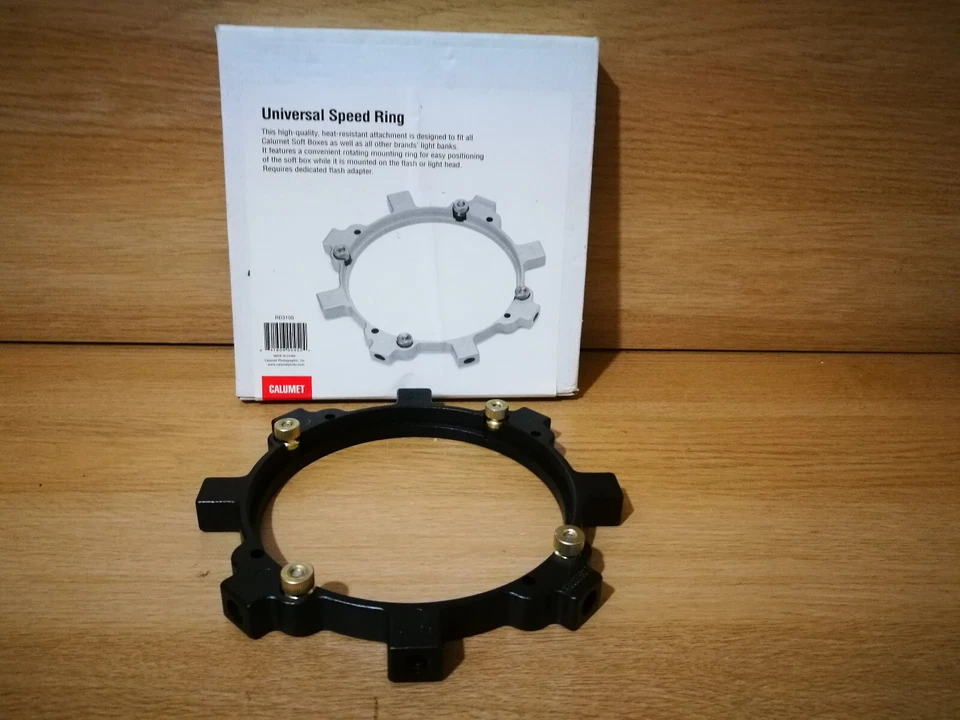 Calumet universal speed ring boxed retro vintage camera equipment - Image 1 of 4