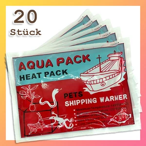 Aqua Pack 20 x Heat Pack Wärmekissen für Pflanzen- und Tierversand Tiertransport - Bild 1 von 1