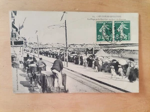 CPA 85 LES SABLES-D'OLONNE - La Plage et le Remblai - Imagen 1 de 2