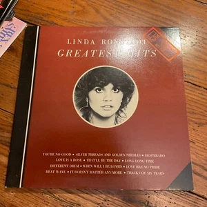LINDA RONSTADT LP GREATEST HITS 1976 ORIGINAL WHITE LABEL PROMO EX/EX Gatefold - Picture 1 of 5