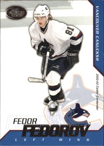 2002-03 (CANUCKS) Pacific Calder Silver #97 Fedor Fedorov/299