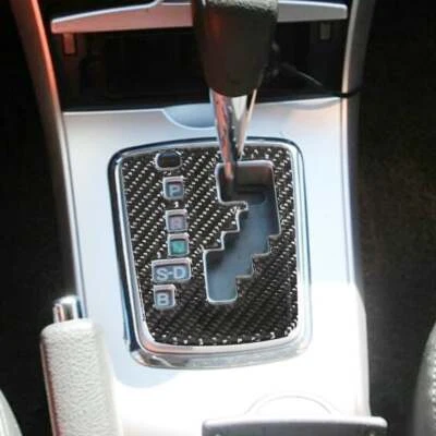 Carbon Fiber Center Console Gear Shift Panel Trim For Toyota Corolla 2007-13 - Image 1 of 4