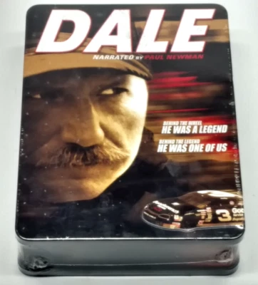 Dale Earnhardt | DVD | Tin Box Set NEW Sealed NASCAR Movie Archival Race Footage - Image 1 of 4