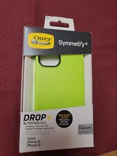 OtterBox - Symmetry Series+ for MagSafe Hard Shell for iPhone 14 and 13- LIME