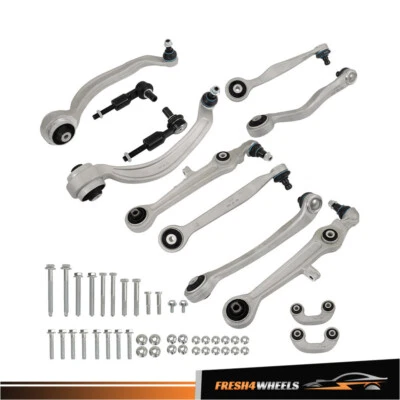 Kit de 12 piezas de brazos de control delanteros superiores e inferiores para Audi A4 Quattro B6 B7 2000-2008 Foto 1 de 4