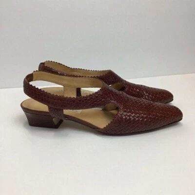 Sandalias Connie- “Entangle”, tejidas con honda trasera Foto 1 de 4