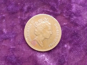 1989 One Penny 1P Elizabeth II coin UK circulated - Picture 1 of 2