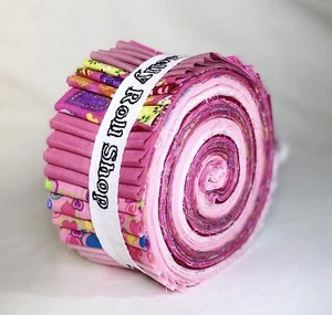 jelly rolls for quilting uk-Bubblegum - Picture 1 of 3