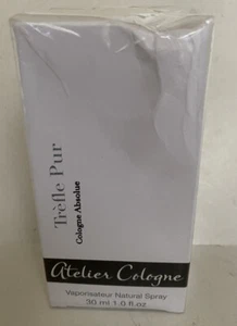 ATELIER COLOGNE TREFLE PUR COLOGNE ABSOLUE UNISEX 1.0 fl OZ Sealed Dented box - Picture 1 of 3