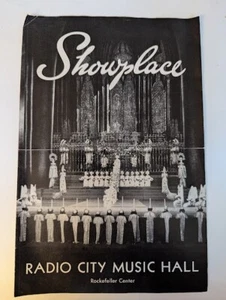 Vintage Showplace Program Radio City Music Hall Rockefeller Center 1966 - Picture 1 of 6