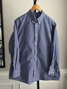Dockers Men’s Plaid Buttondown Shirt Size XL BLUE - Picture 1 of 4