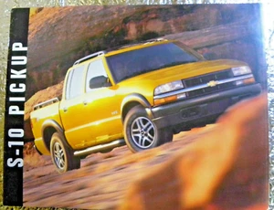 2002 Chevrolet Chevy S-10 Dealer Factory Brochure Catalog Sales 12 pages - Bild 1 von 3