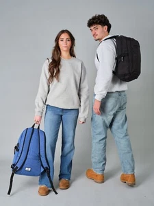 NEW Varietyathletics College Highschool Anti-Theft USB 19" Laptop Backpack Set - Picture 1 of 25