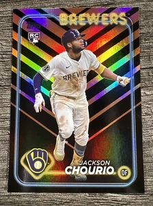 Actualización Topps 2024 Jackson Chourio RC Rookie Holiday Parallel #US240 Brewers - Imagen 1 de 2