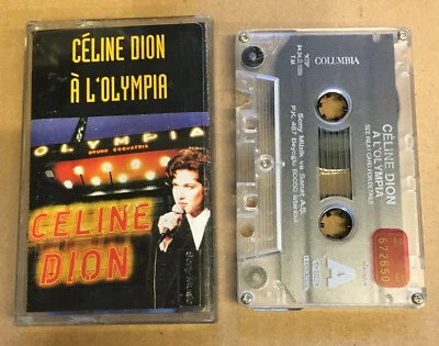 CELINE DION - A L'OLYMPIA (1994) CASSETTE MADE IN TURKEY - Image 1 of 2