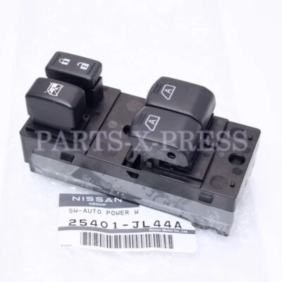 OEM GENUINE NISSAN INFINITI G37 / Q60 POWER WINDOW MAIN SWITCH ASSY 25401-JL44A - Изображение 1 из 4