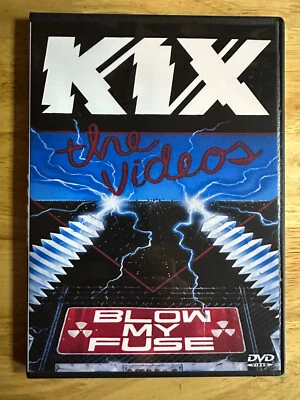 Kix - Blow My Fuse Video Anthology 1991 DVD Steve Whiteman Foto 1 de 2