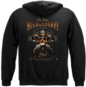 2nd Amendment I Am Your Huckleberry sweatshirt - Picture 1 of 2