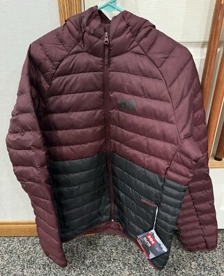 Chaqueta aislante con capucha Helly Hansen para hombre Banff grande regular nogal 63251 nueva con etiquetas Foto 1 de 4