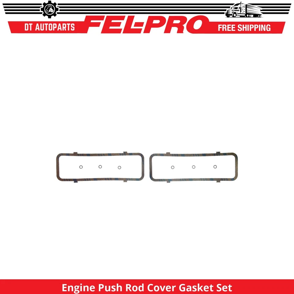 For 1969-1974 Chevrolet Blazer 4.1L L6 Engine Push Rod Cover Gasket Set Fel-Pro - Image 1 of 1