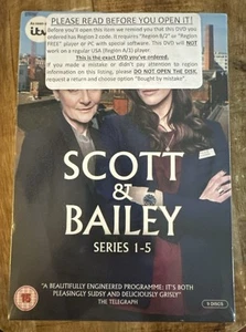 Scott & Bailey - Series 1-5 Box Set [DVD BOXSET] [2016] Suranne Jones - Imagen 1 de 6