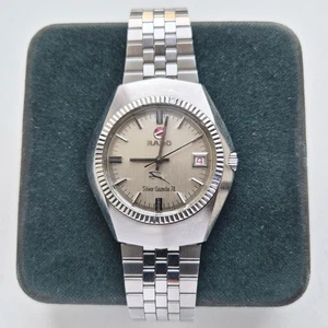 LUXURY VINTAGE RADO SILVER GAZELLE 74 AUTOMATIC WATCH SWISS MADE MEN - Picture 1 of 9