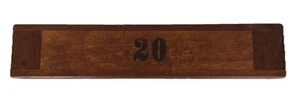 Molde para cigarros tabaco cigarro madera antiguo 1900’s 20 torpedo Tobacciana 22” largo - Imagen 1 de 24