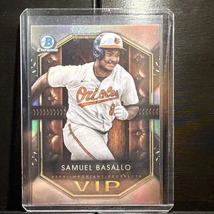 Samuel Basallo 2025 Bowman Chrome VIP #VIP-4 Baltimore Orioles - Picture 1 of 10