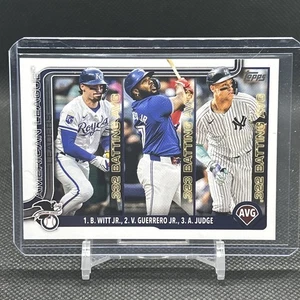 2025 Topps Series 1 #345 Vladimir Guerrero Jr. / Aaron Judge / Bobby Witt Jr. - Picture 1 of 2