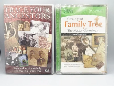 TRACE YOUR ANCESTORS PC CD-ROM FAMILY HISTORY AND TREE SOFTWARE TUTORIAL  - Image 1 of 4
