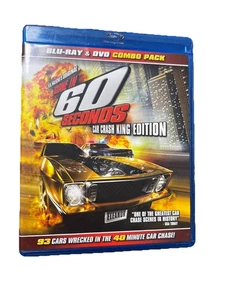 Gone in 60 Seconds Car Crash King Ed (Blu-ray + DVD) Action Movie 2-Disc Set - Picture 1 of 4