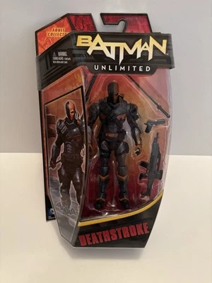 DC Comics Batman Unlimited DEATHSTROKE  Matty Collector 2013 ARKHAM ORIGINS - Image 1 of 4