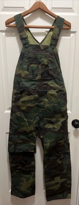 Mono Liberty Vintage Doble Frontal Rodilla Lona Camuflaje Baberos de Caza 30x32 EE. UU. Foto 1 de 4