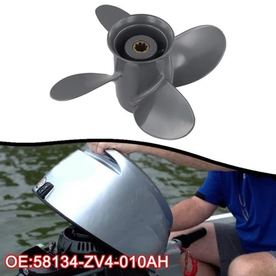 Easily Installed Aluminium boat propellers designed to fit various engines - Image 1 of 4