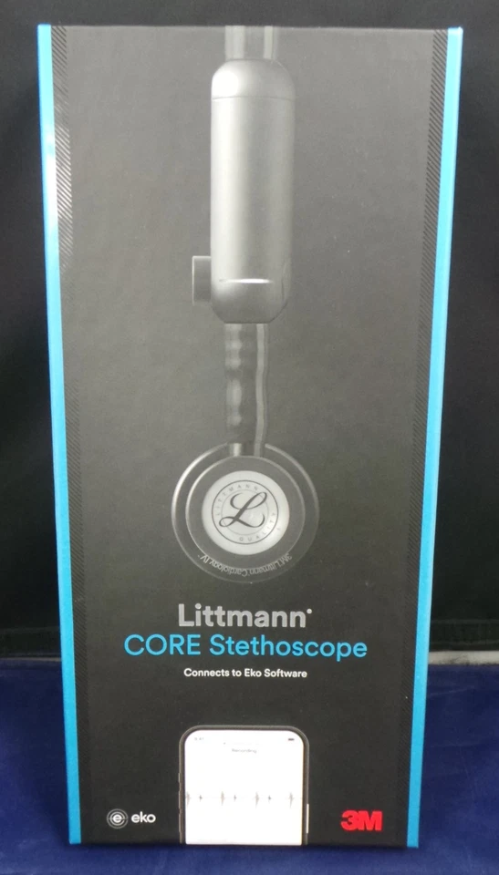 3M Littmann CORE Digital Stethoscope - High Polish Copper & Black 8870