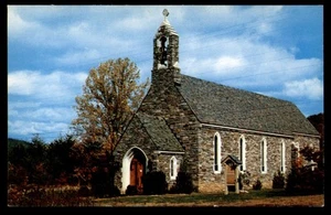 Postcard Trinity Episcopal Church Exterior View, Gatlinburg, TN - Picture 1 of 2