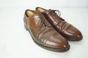Zapatos de vestir Alden 2156 concha de whisky cordobés punta recta Blucher talla 12 B/D - Imagen 1 de 9